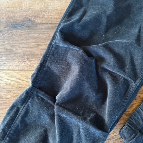 NWT Faherty Women's Crushed Velvet Tie Waist Jogger Garment Dyed / XLarge - Picture 2 of 13